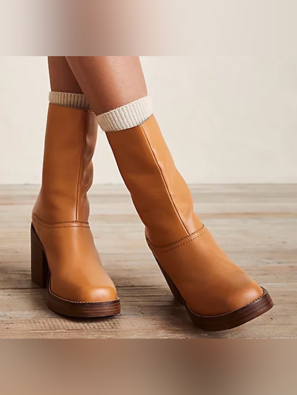 Free People Portwood Heel Boots